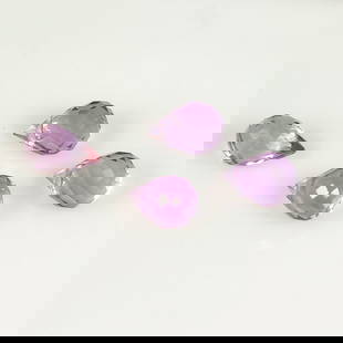 2.68 Ct Natural Purple Amethyst Pear Drop Beads: Weight - 2.68 Ct / Dimensions - 6.0x4.0 - 6.4x4.7 mm / 4 Pc's / Shape - pear Drop Beads / Color - Purple / Clarity - VVS / Origin - Brazil / Treatment - Heated