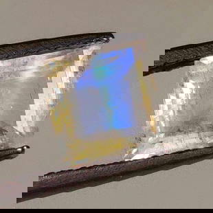 1.50 Ct Natural Blue Tint Moonstone Square Cut: Weight - 1.50 Ct / Size - 6.90 x 7.00 x 4.30 mm / Shape - Square Cut / Clarity - Semi-Transparent / Origin - India / Treatment - None
