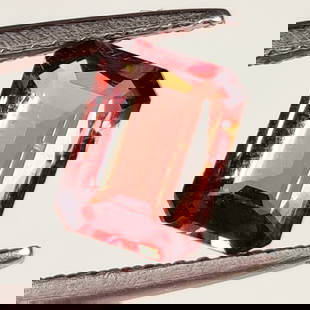1.30 Ct Natural Pink Tourmaline Octagon Cut: Weight - 1.30 Ct / Size - 7.70 x 5.70 x 3.40 mm / Shape - Octagon Cut / Color - Pink / Origin - Mozambique / Treatment - None