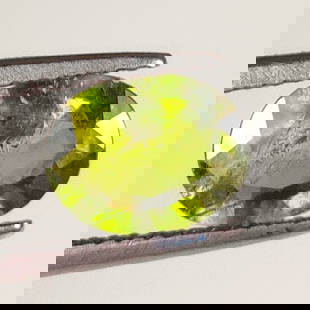 1.97 Ct Natural Green Sapphire Oval Cut: Weight - 1.97 Ct / Size- 8.60 x 6.70 x 3.70 mm / Shape - Oval Cut / Clarity - SI / Origin - Sri Lanka / Treatment - Standard Heated