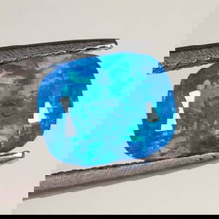 2.00 Ct Natural Blue Apatite Cushion Cut: Weight - 2.00 Ct / Dimensions - 8.70 x 6.90 x 4.70 mm / Top Class Quality / Cushion Cut / Origin - Brazil / Treatment - None