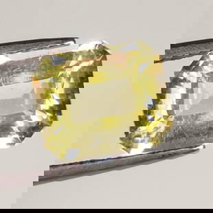 3.30 Ct Natural Yellow Beryl Octagon Cut: Weight - 3.30 Ct / Size - 10.30 x 8.30 x 5.50 mm / Shape - Octagon Cut / Clarity - Transparent / Origin - Brazil / Treatment - Heated
