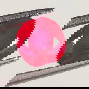 1.60 Ct Natural Pinkish Red Ruby Cushion Cut: Weight - 1.60 Ct / Dimensions -6.20 x 6.30 x 4.00 mm / Shape - Cushion Cut / Color - Pinkish Red / Clarity - SI / Origin - Mozambique / Treatment - Color Enhanced by Glass Filling