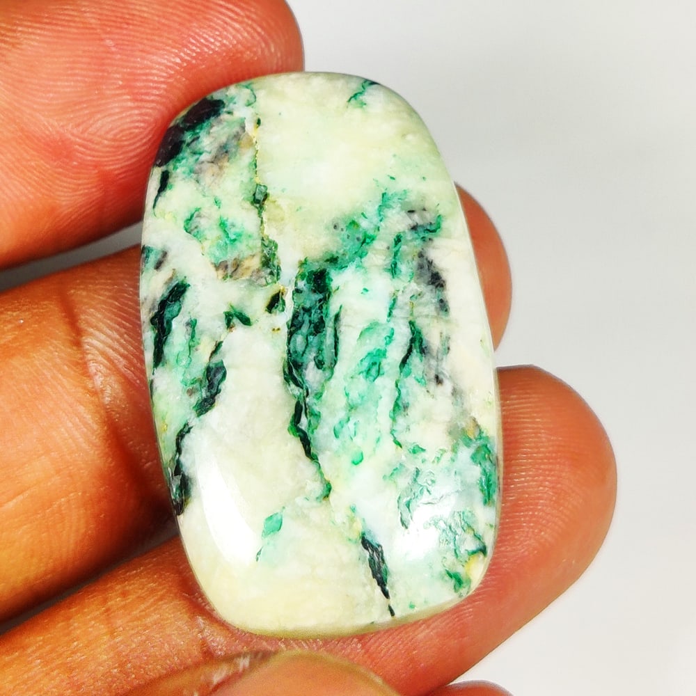 41.63 Ct Natural Jasper Quartz Cushion Cab: Weight - 41.63 Ct / Dimensions - 34.00 x 20.50 x 5.60 mm / Shape - Cushion Cab / Color - Multicolor / Transparency - Opaque / Origin - Brazil / Treatment - None