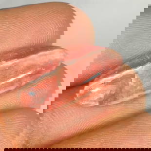 11.77 Ct Natural Pink Rhodochrosite Oval Cab: weight - 11.77 Ct / Dimensions -21.00 x 10.10 x 5.10 mm / Shape - Excellent Oval Cab / Origin - Brazil / Treatment - None