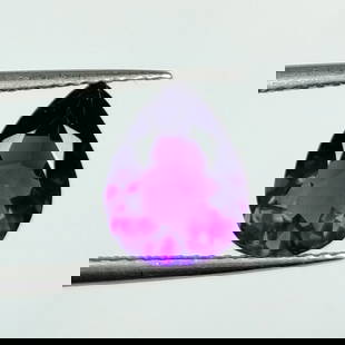 1.71 Ct Natural Purple Amethyst Pear Cut: Weight - 1.71 Ct / Dimensions - 9.90 x 7.60 x 4.60 mm / Shape - Pear Cut / Color - Purple / Clarity - VVS / Origin - Brazil / Treatment - Heated
