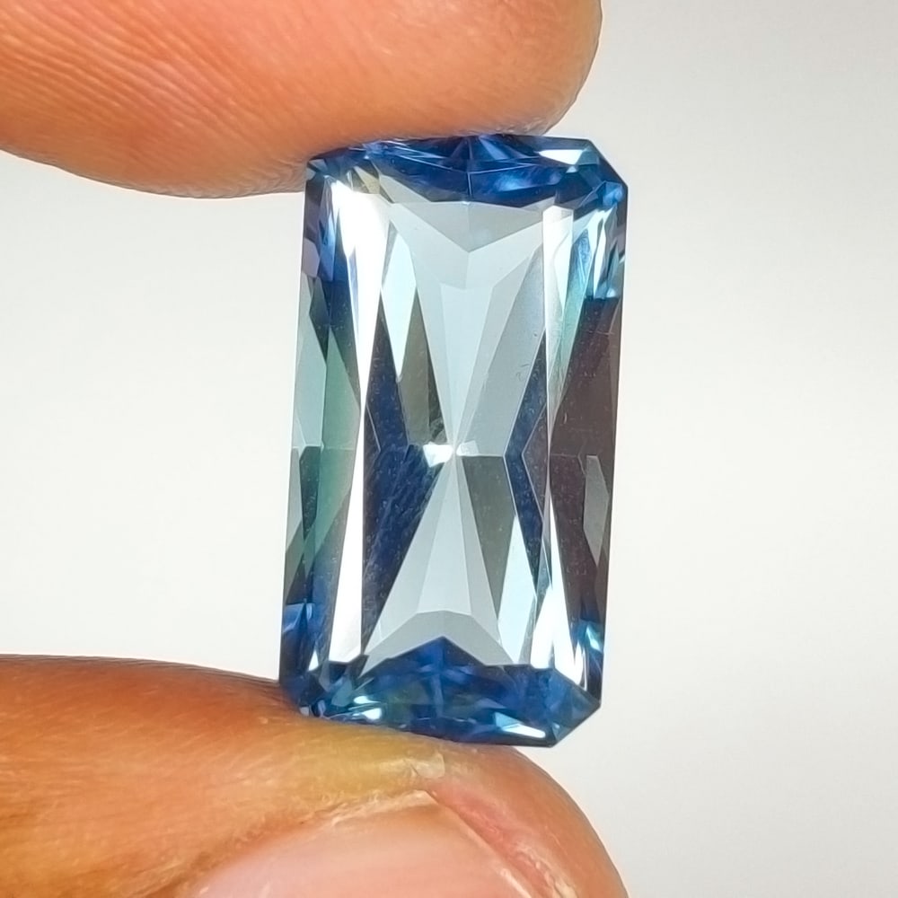 10.38 Ct Natural Blue Topaz Octagon Cut