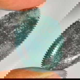 47.69 Ct Natural Moss Agate Oval Cab: weight - 47.69 Ct / Dimensions - 37.00 x 27.00 x 5.50 mm / Shape - Excellent Oval Cab / Origin - Brazil / Treatment - None