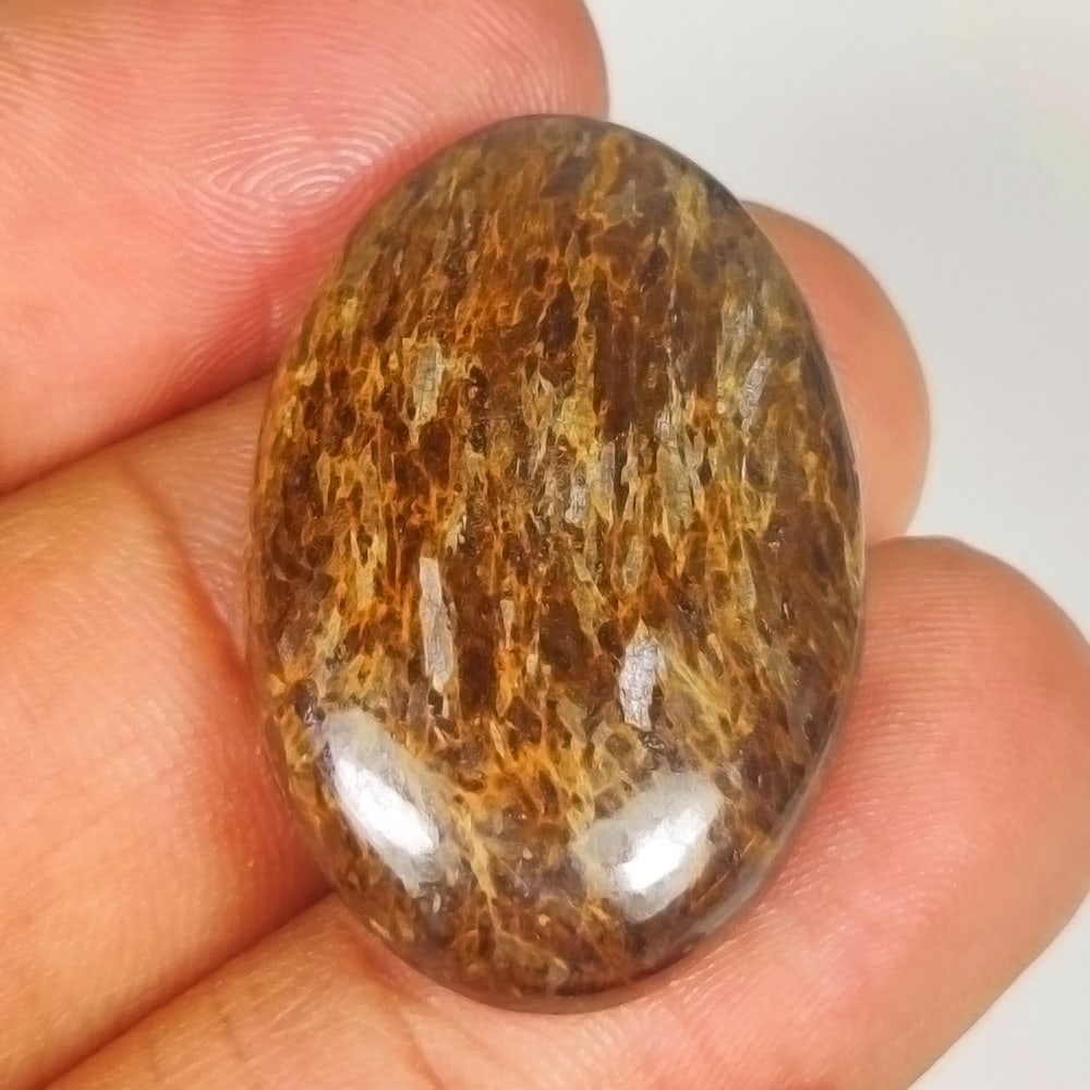 39.92 Ct Natural Jasper Quartz Oval Cab: Weight - 39.92 Ct / Size -30.00 x 19.70 x 6.60 mm / Shape - Oval Cab / Clarity - Opaque / Origin - Brazil / Treatment - None