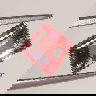 1.11 Ct Natural Pink Tourmaline Square Cut: Weight - 1.11 Ct / Dimensions - 5.90 x 5.80 x 4.00 mm / Shape & Cut - Square Cut / Color - Pink / Transparency - Transparent / Comments - Unheated