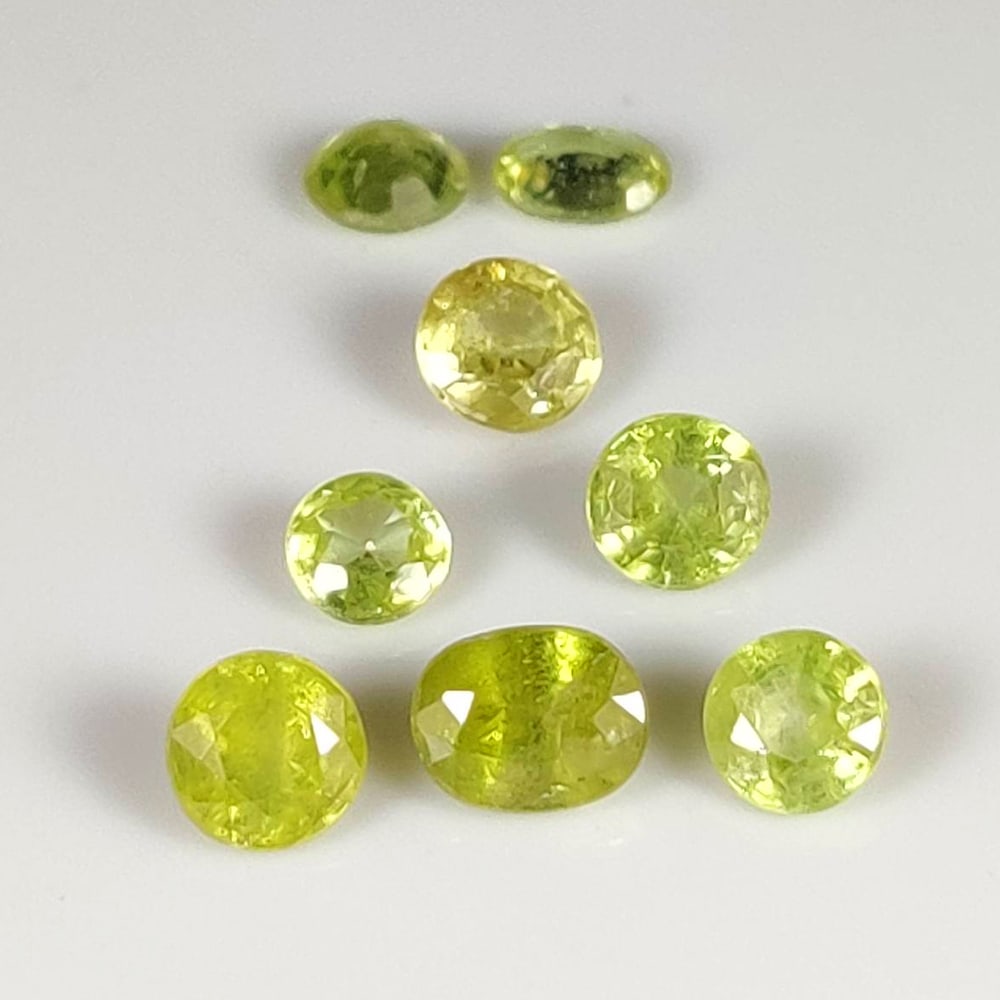 3.10 Ct Natural Sphene Mixed Cut Set (1 of 3)