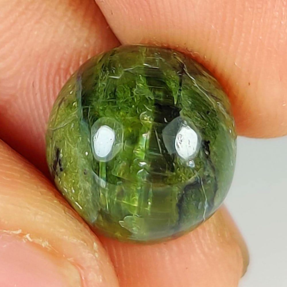 6.36 Ct Natural Opal Round Cab (1 of 2)