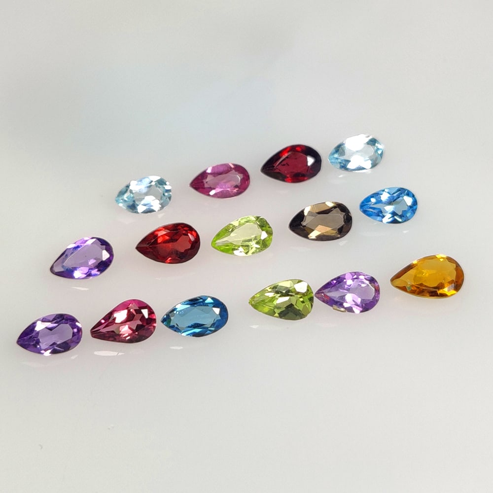 3.45 Ct Natural Semi Precious OVal Cut Set (1 of 3)