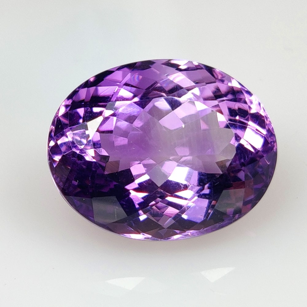 12.76 Ct Natural Purple Amethyst Oval Cut (1 of 2)