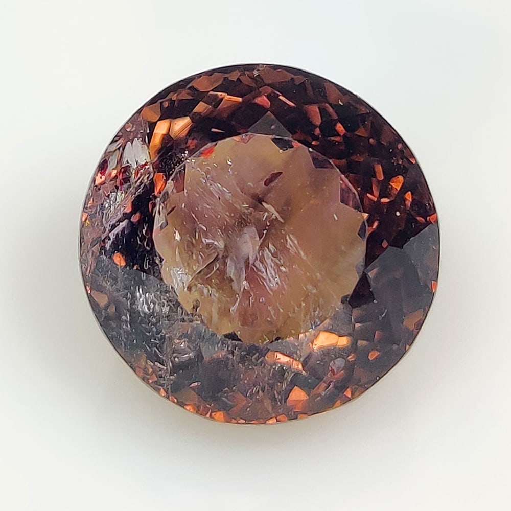 29.25 Ct Natural Rutile Amethyst Quartz Round Cut (1 of 2)