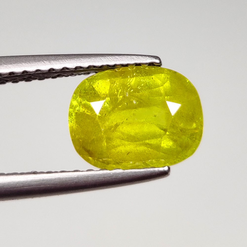 2.06 Ct Natural Sphene Cushion Cut (1 of 2)