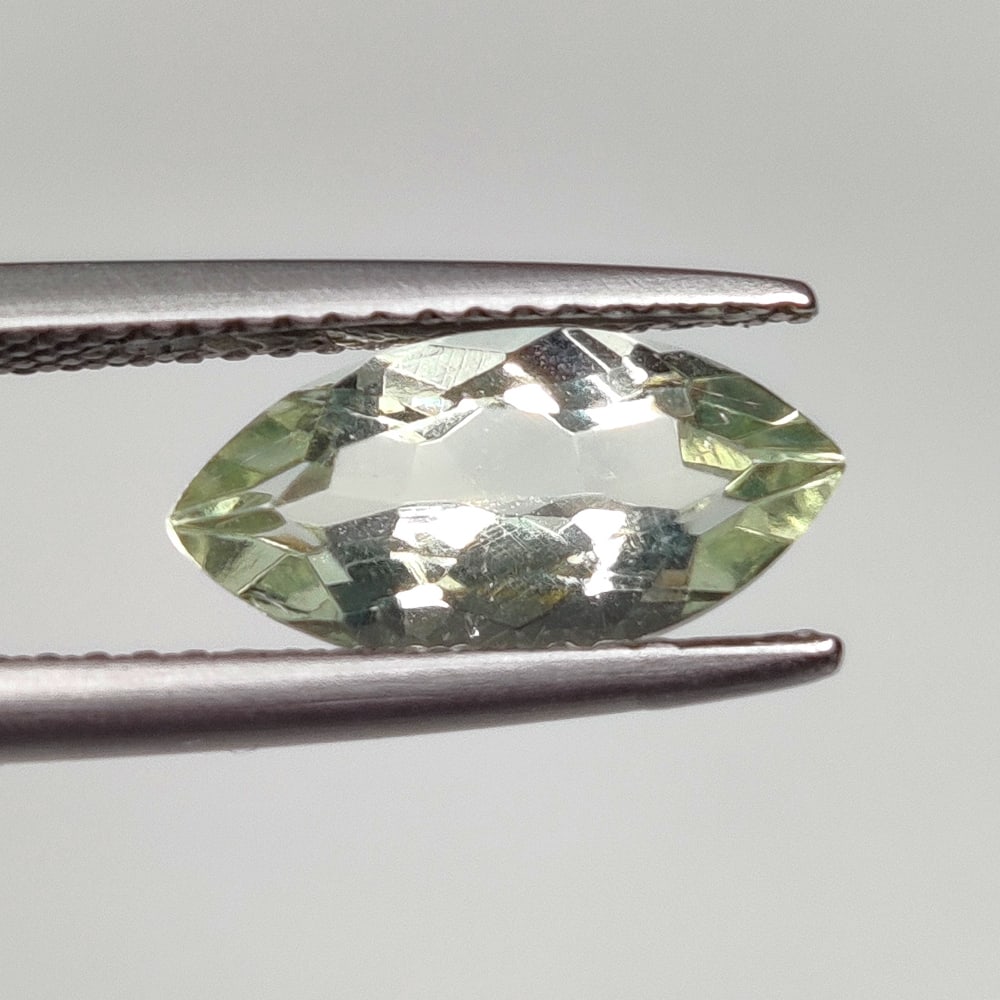 1.71 Ct Natural Green Amethyst Marquise Cut (1 of 2)