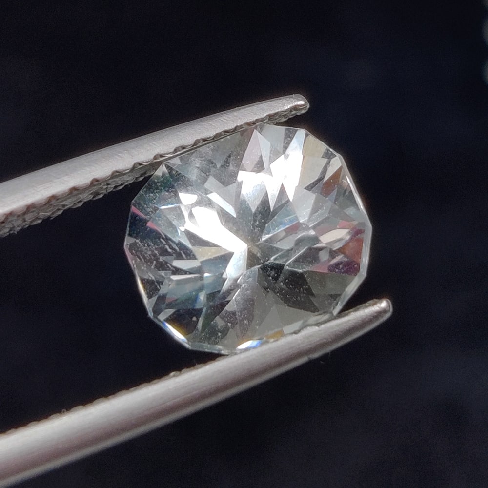 2.65 Ct Natural Goshnite Cushion Cut: Weight - 2.65 Ct / Dimensions - 9.20 x 8.10 x 6.90 mm / Shape - Cushion Cut / Color - White / Clarity - VVS / Origin - Turkey / Treatment - None