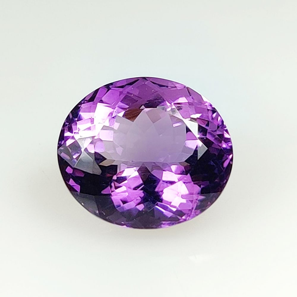 11.48 Ct Natural Purple Amethyst Oval Cut (1 of 2)