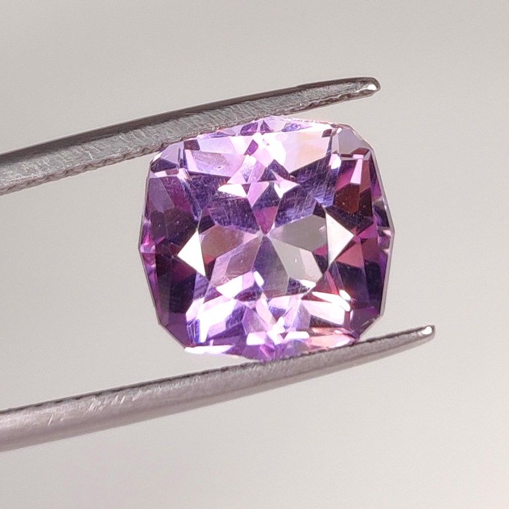 5.34 Ct Natural Purple Amethyst Fancy Cushion Cut (1 of 2)