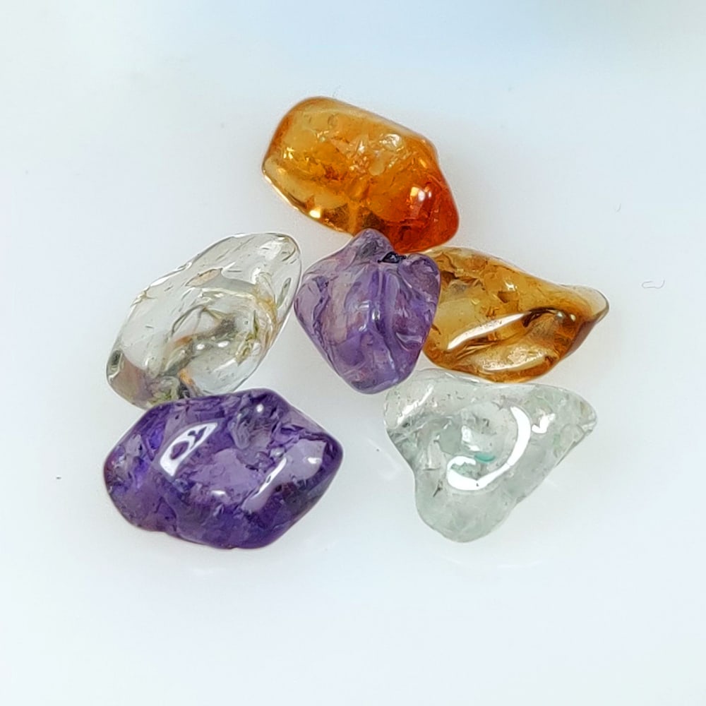 9.14 Ct Natural Semi-Precious Unshape Beads (1 of 2)