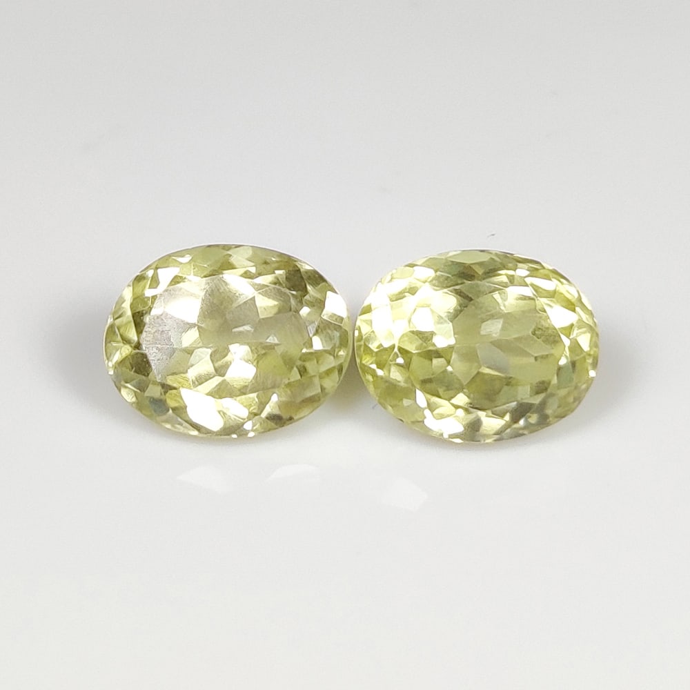 5.05 Ct Natural Sillimanite Oval Cut Pair (1 of 2)