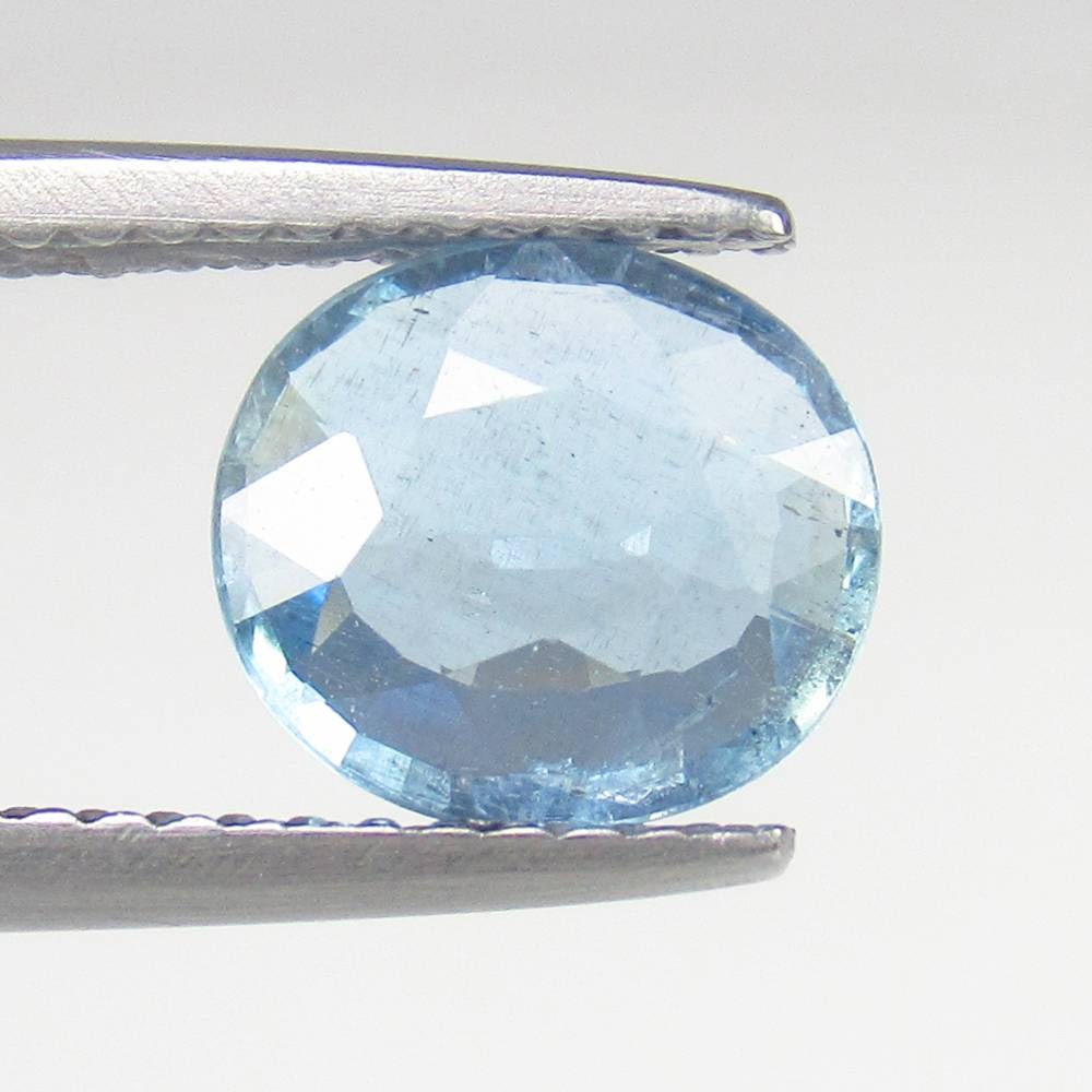 1.20 Ct Natural Aquamarine OVal Cut (1 of 2)