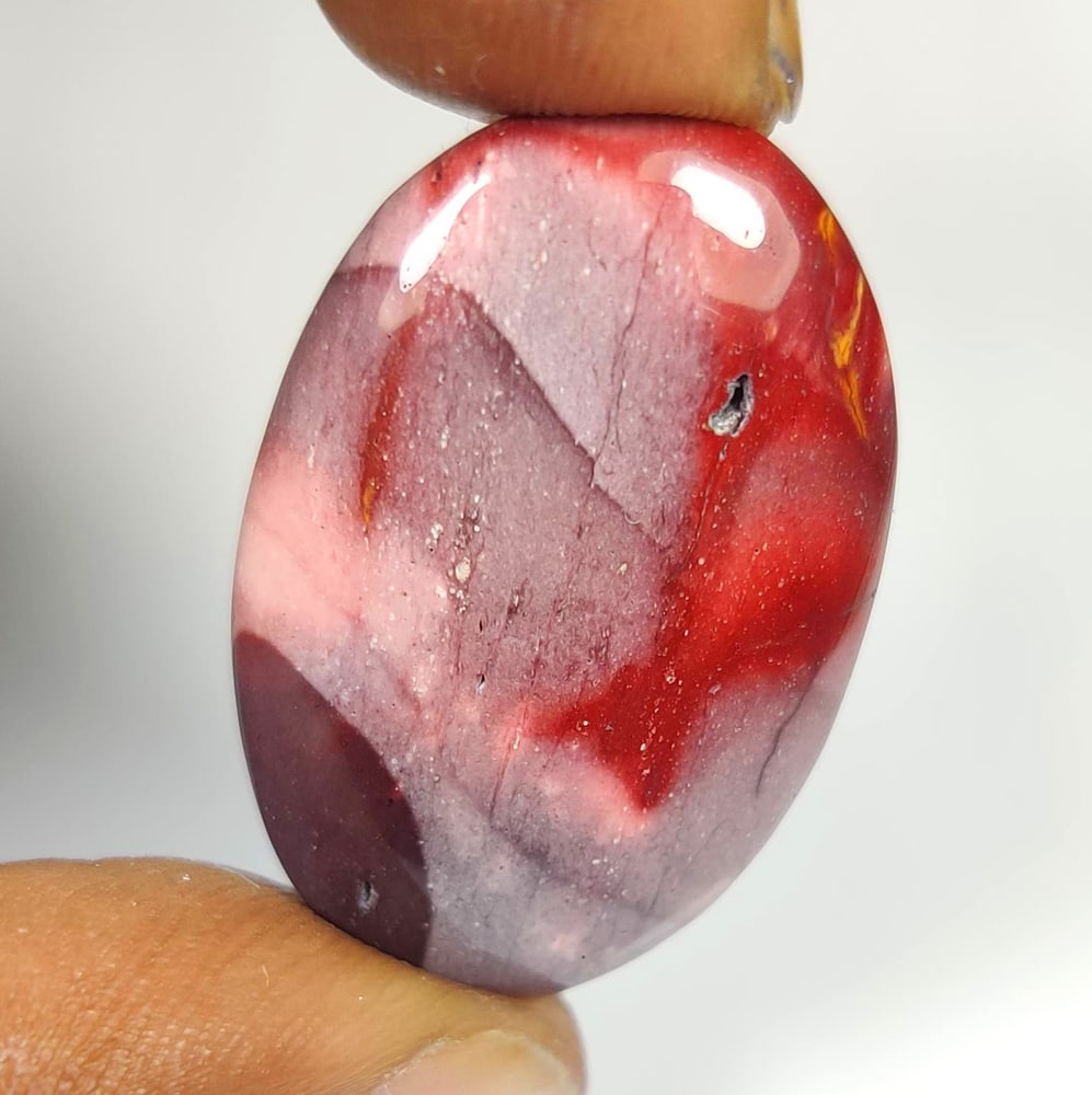 28.42 Ct Natural Jasper Quartz OVal Cab (1 of 2)
