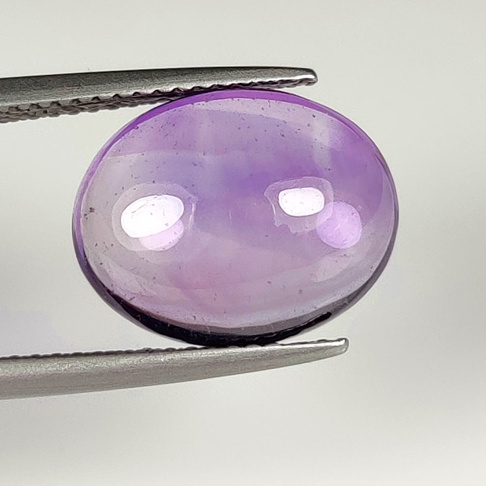 6.78 Ct Natural Purple Amethyst Oval Cab (1 of 2)