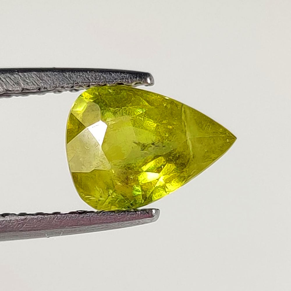 1.19 Ct Natural Sphene Pear Cut (1 of 2)