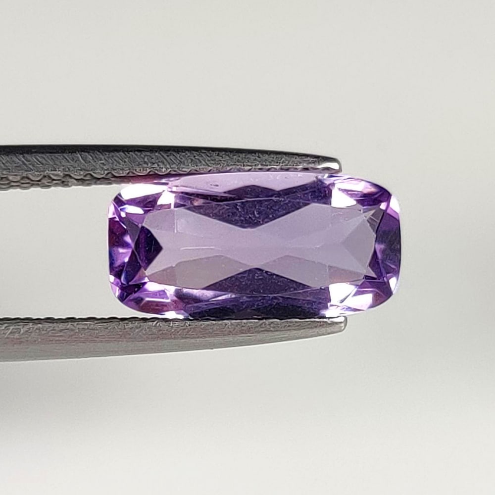 2.44 Ct Natural Purple Amethyst Cushion Cut (1 of 2)
