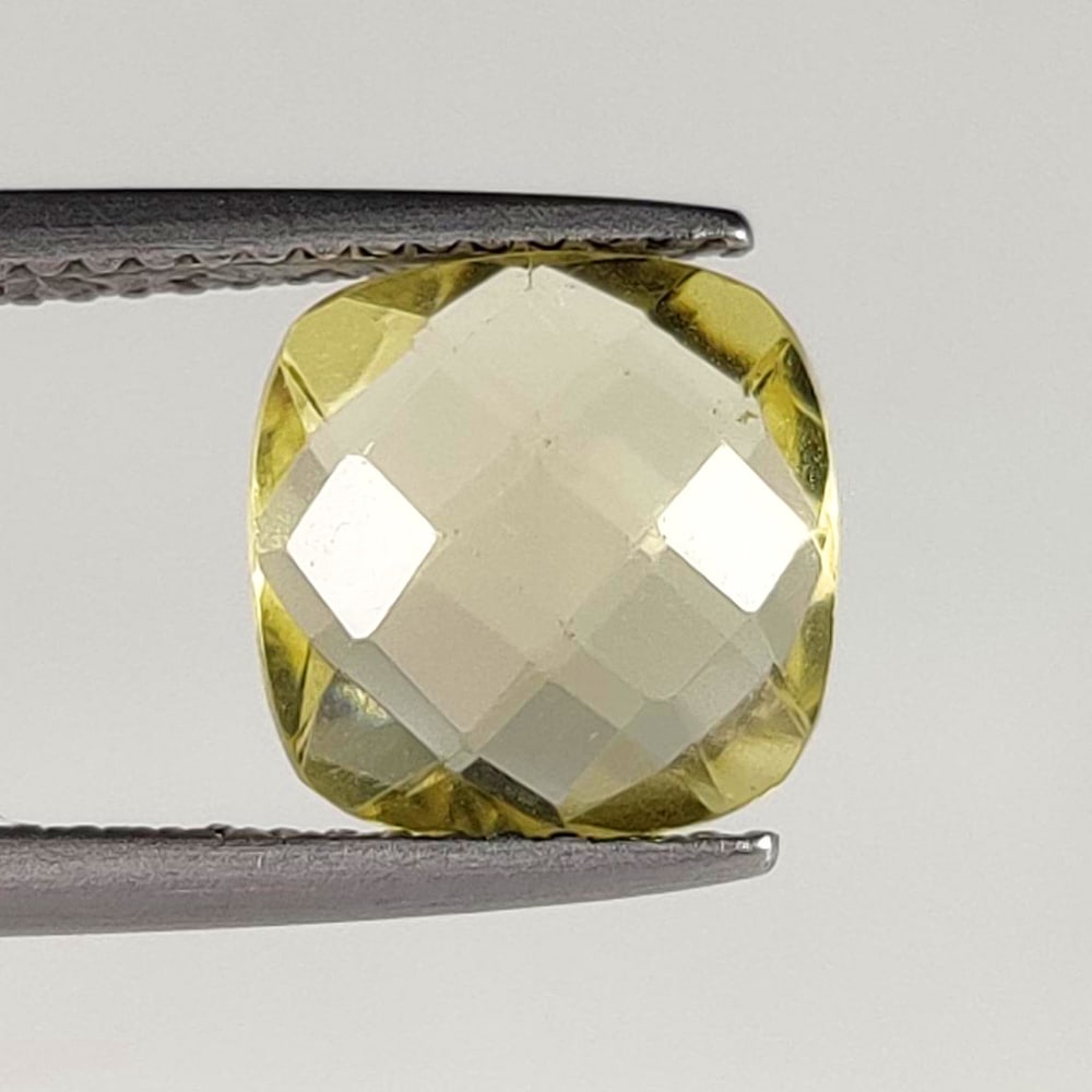 2.79 Ct Natural Lemon Quartz Cushion Cut (1 of 2)