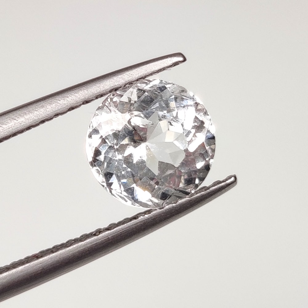 1.55 Ct Natural Danburite Round Cut (1 of 2)