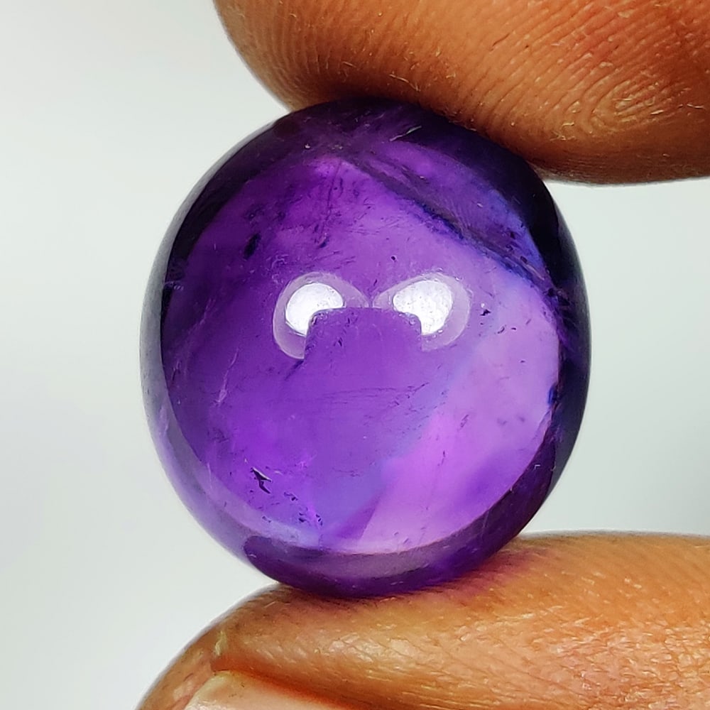 16.62 Ct Natural Purple Amethyst Oval Cab (1 of 2)
