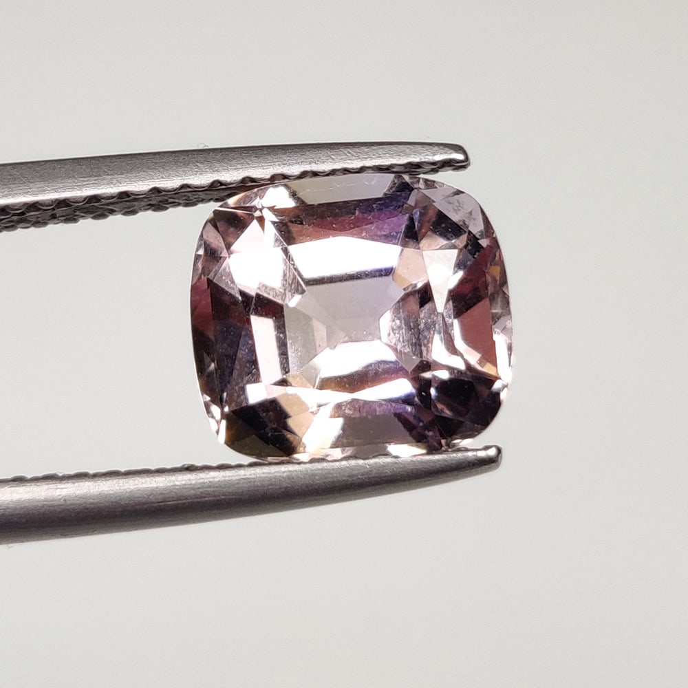 2.57 Ct Natural Bicolor Ametrine Cushion Cut (1 of 2)