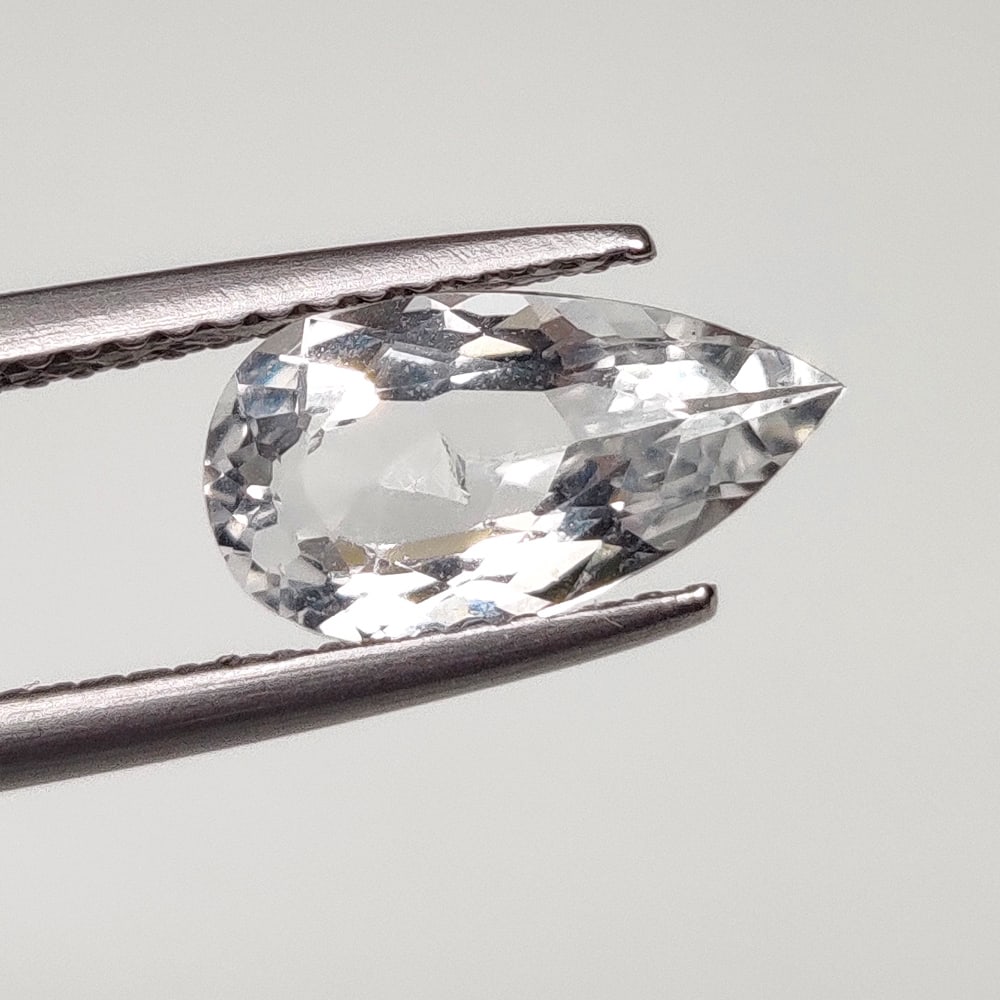 1.45 Ct Natural Danburite Pear Cut (1 of 2)