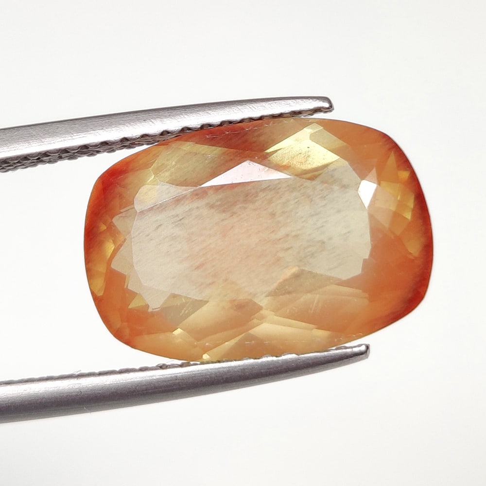 5.11 Ct Natural Andesine Cushion Cut (1 of 2)