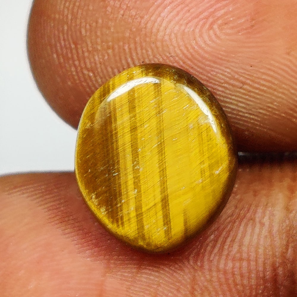 4.00 Ct Natural Tiger Eye Oval Cab (1 of 2)