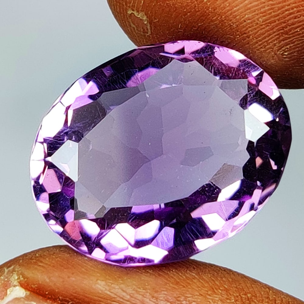18.19 Ct Natural Purple Amethyst Oval Cut