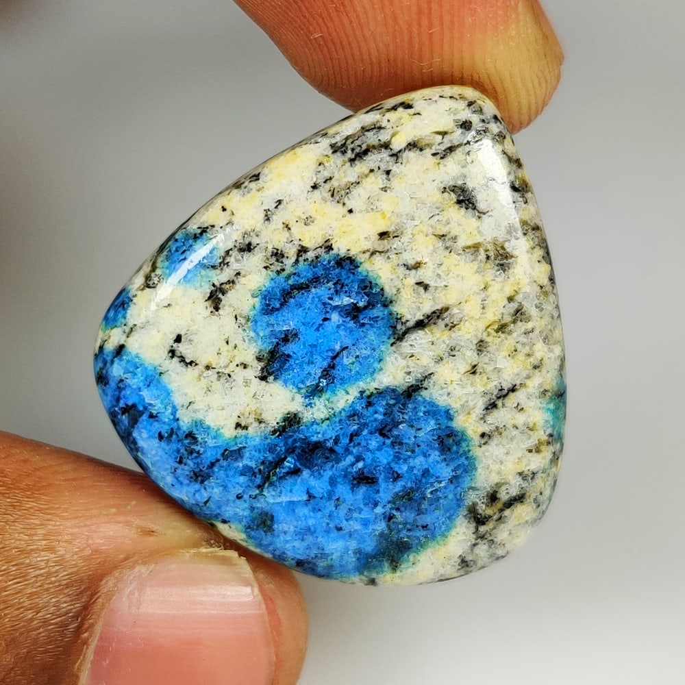 29.32 Ct Natural K2-Jasper Pear Cab (1 of 2)