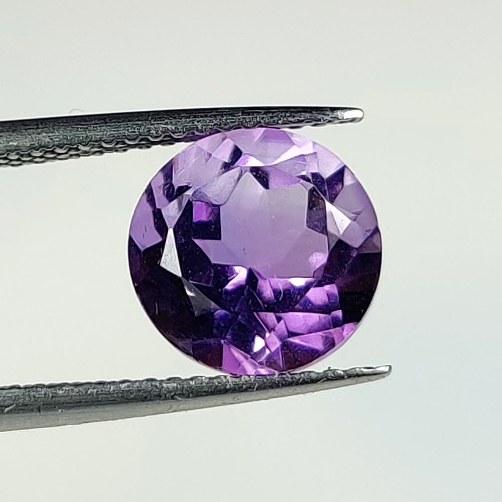 2.80 Ct Natural Purple Amethyst Round Cut (1 of 2)