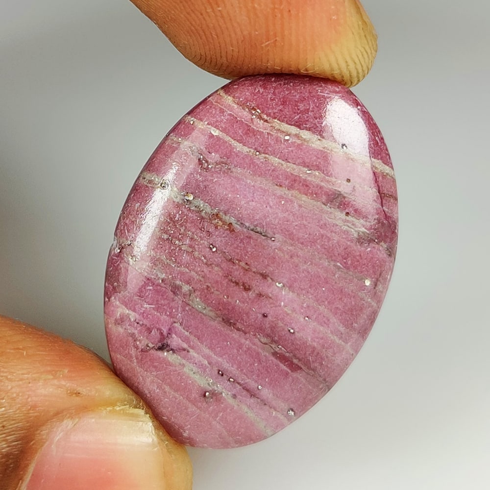 22.75 Ct Natural Pink Cobalt Oval Cab (1 of 2)