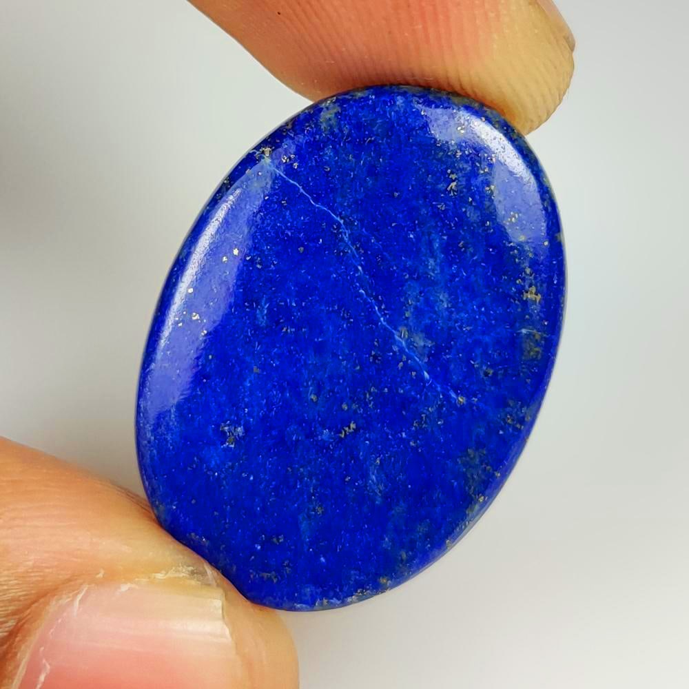 20.64 Ct Natural Blue Lapis Lazuli Oval Cab (1 of 2)