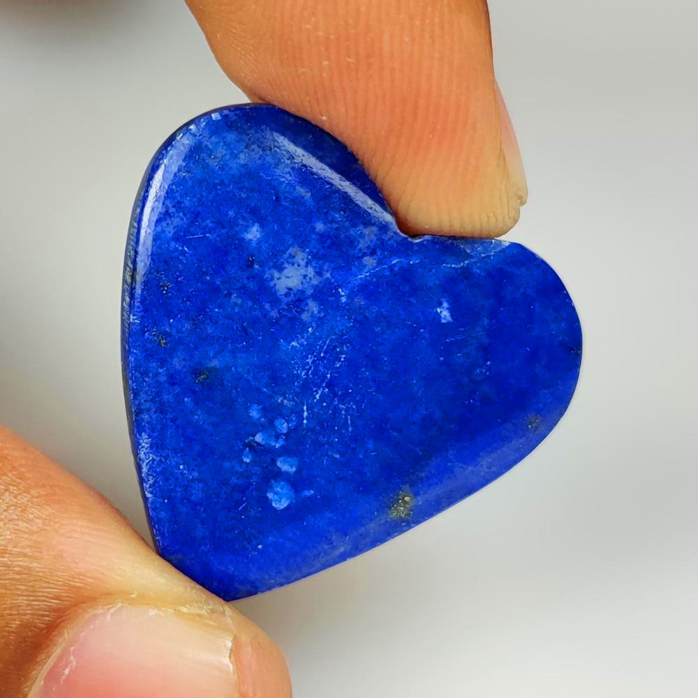 32.18 Ct Natural Blue Lapis Lazuli Pear Cab: Weight - 32.18 Ct / Dimensions - 30.00 x 29.00 x 5.20 m / Shape - Pear Cab / Clarity - Opaque / Origin - Afghanisthan / Treatment - None