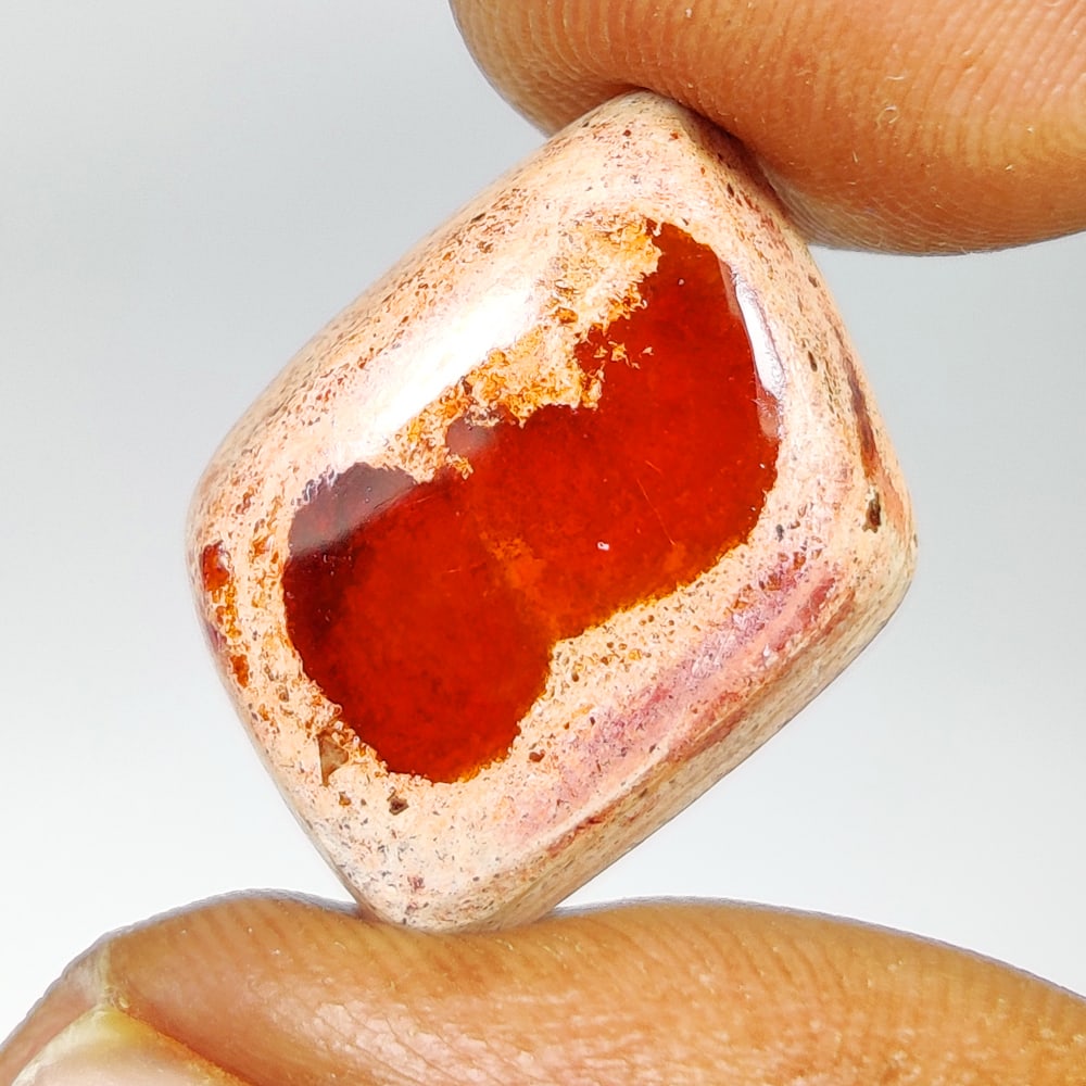6.50 Ct Natural Fire Opal Fancy Cab (1 of 2)