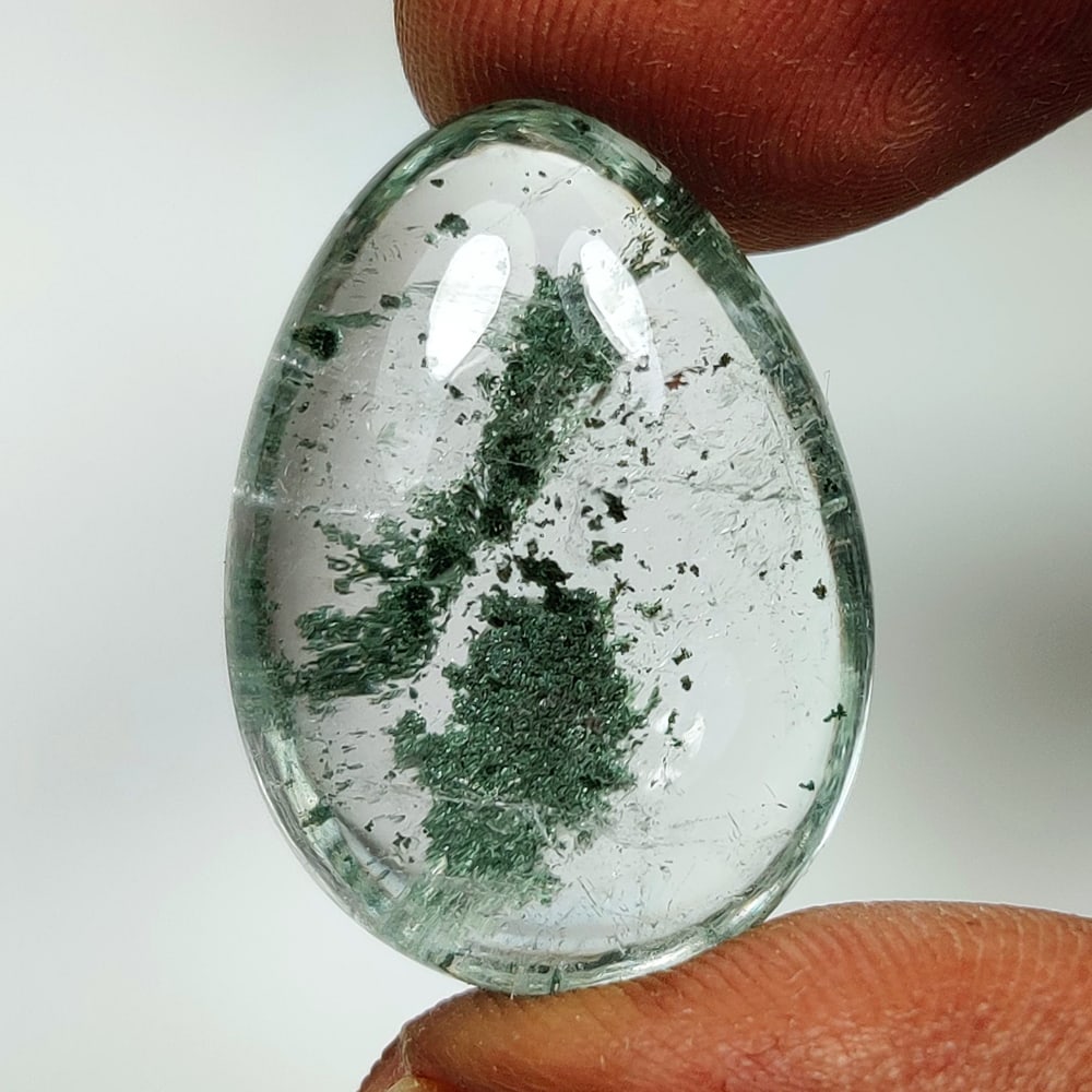 33.06 Ct Natural Rutile Quartz Oval Cab (1 of 2)