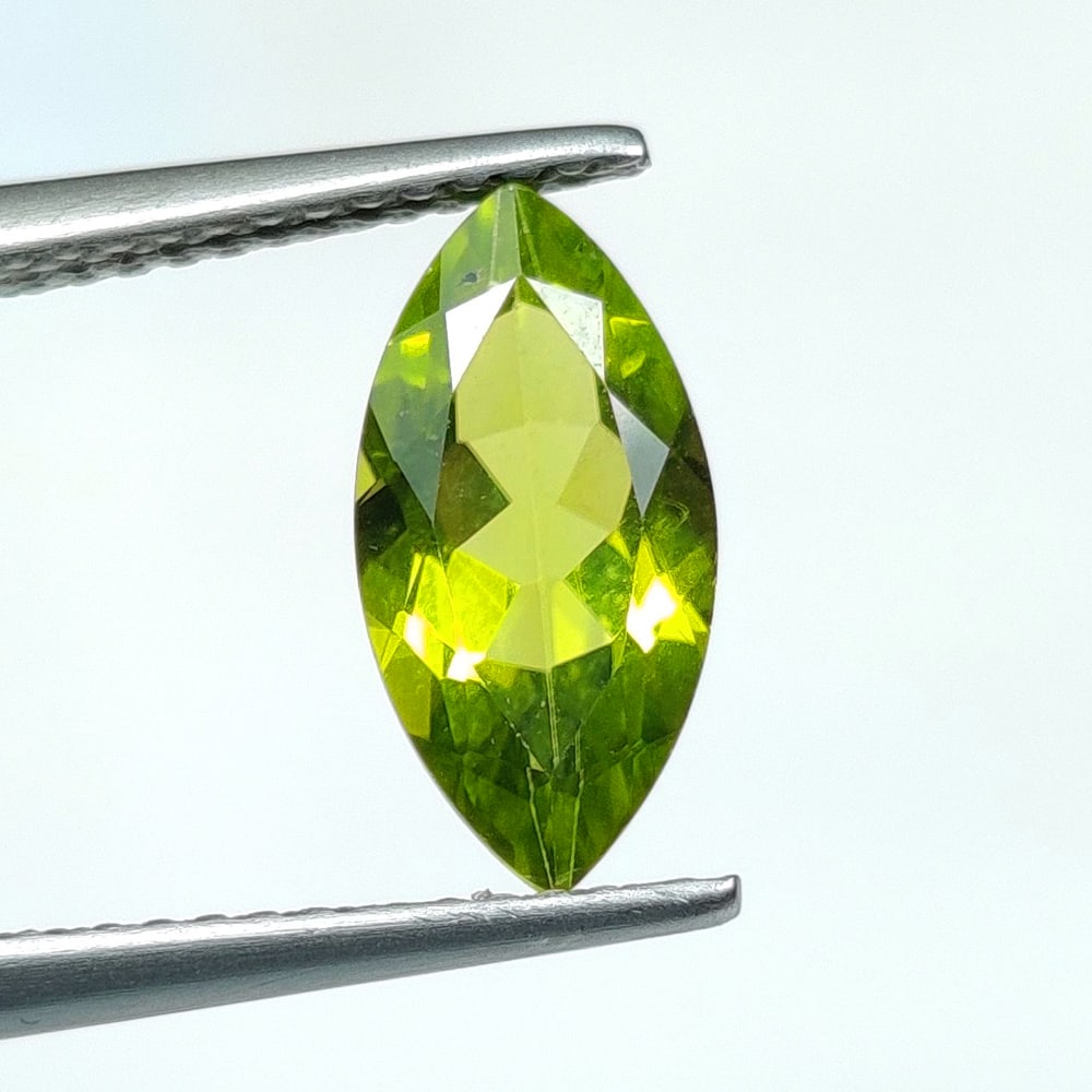 2.08 Ct Natural Green Peridot Marquise Cut (1 of 2)