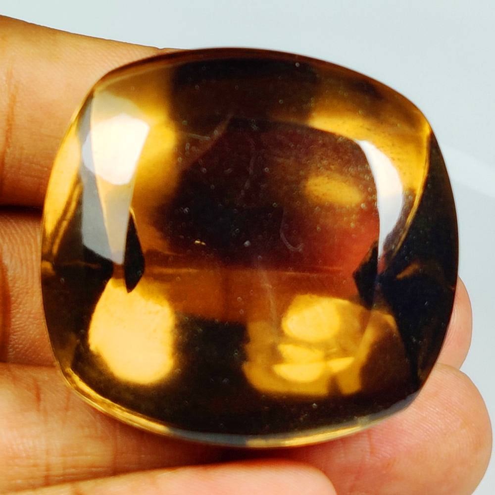 233.68 Ct Natural Choco Smoky Quartz Jumbo Dimensionsd Cushion Cut (1 of 2)