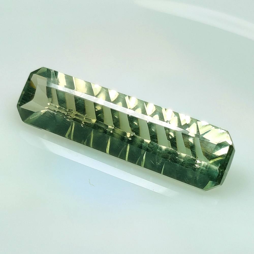 29.92 Ct Natural Green Amethyst Octagon Cut (1 of 2)
