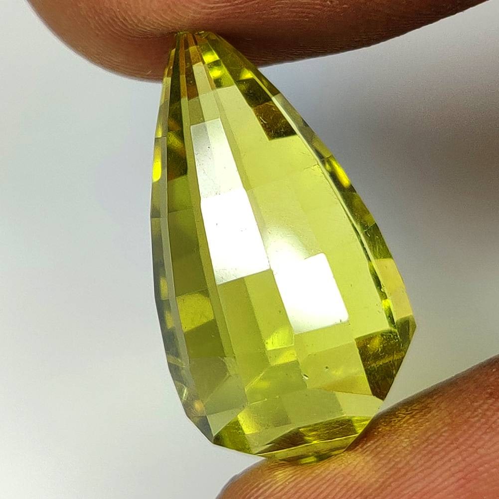 20.00 Ct Natural Lemon Quartz Fancy Cut (1 of 2)
